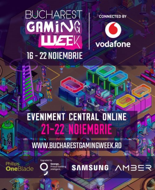 Bucharest Gaming Week, evenimentul gamerilor, are loc între 16 și 22 noiembrie