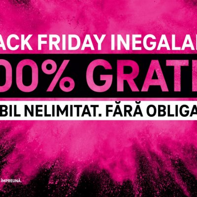 Black Friday 2020 la Telekom: Mobil Nelimitat, 100% gratis, discounturi de 80%