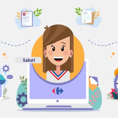 Robotul care recrutează la Carrefour prin startup-urile Druid, UiPath și RPAbox