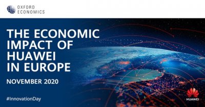 Raport Oxford Economics: Huawei susţine 220.000 de locuri de muncă în Europa