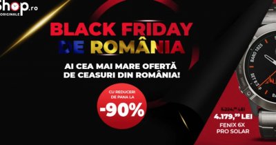 Black Friday la WatchShop.ro: weekend cu reduceri la ceasuri premium