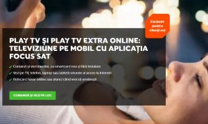 Focus Sat lansează aplicația Play TV: televiziune pe laptop, tabletă, smartphone