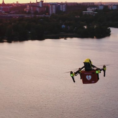 Vodafone și Ericsson au testat livrarea cu drona în Germania