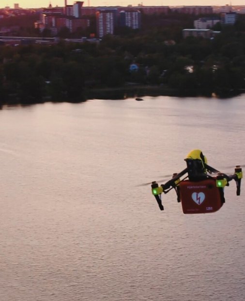 Vodafone și Ericsson au testat livrarea cu drona în Germania