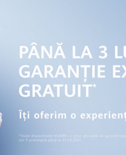 Servicii speciale pentru utilizatorii Huawei: extra garanție, door-to-door