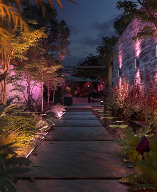 Signify anunță noi produse Philips Hue pentru exterior: cum transformi grădina
