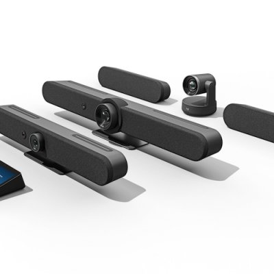 Logitech Rally Bar, camera web de conferințe integrată cu Teams și Zoom