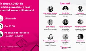 Telekom a organizat prima conferință pe tema User Experience în timpul COVID-19