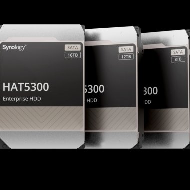 Synology intră pe piața de HDD-uri, lansând modelele Synology HAT5300