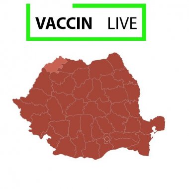 Harta vaccinare în timp real: serviciul neoficial dezvoltat de câțiva sibieni