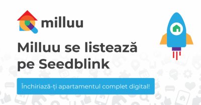Startup-ul Milluu, 884.000 de euro finanțare prin Seedblink și de la fonduri