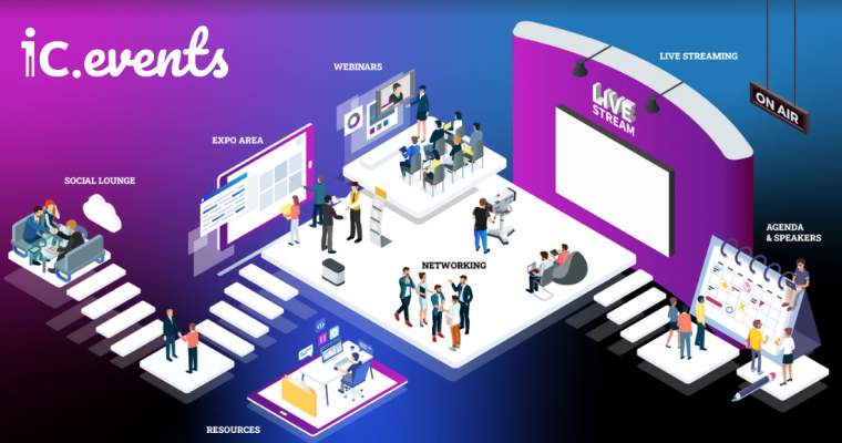 IC Events, the online platform for hybrid connected events
