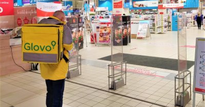 Auchan se extinde și pe Glovo, după parteneriatul național cu foodpanda