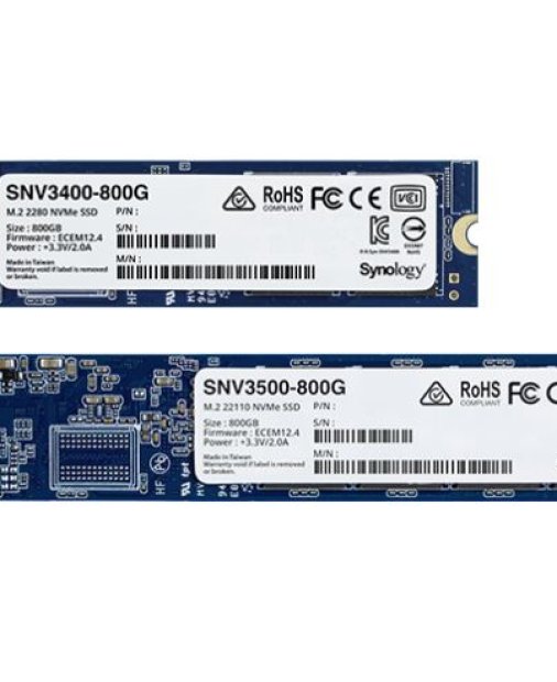 Synology lansează SSD-uri și plăci de rețea pentru cloud-ul de la birou