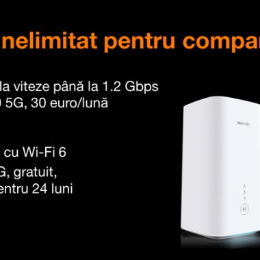 5G pentru companii. Orange anunță  primul router Wi-Fi 5G pentru business-uri
