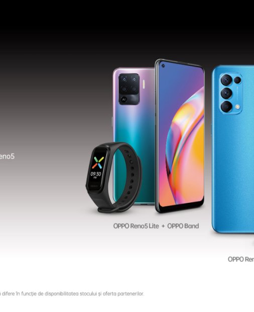 Precomandă OPPO Reno5 5G și OPPO Reno5 Lite - 5 motive pentru 5