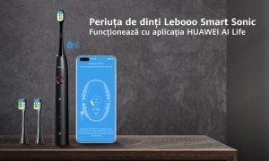 Această periuță de dinți inteligentă de la Huawei promite 3 luni de autonomie