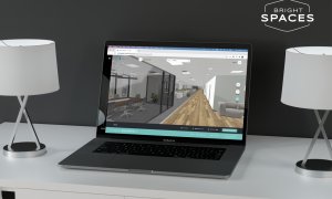 Platforma de vizualizare 3D Bright Spaces, în Vox Technology Park din Timișoara