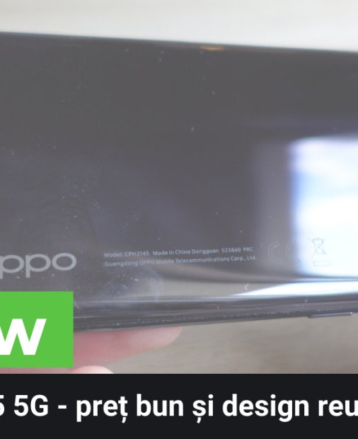 REVIEW OPPO Reno 5 5G - telefonul pentru sacou, dar și pentru distracție