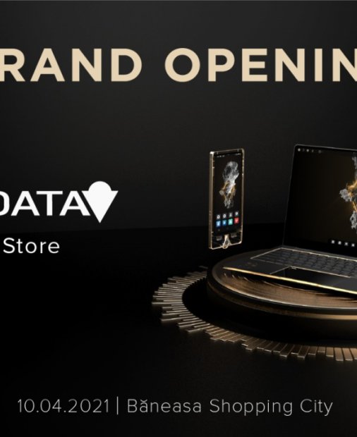 CryptoDATA lansează magazinul cu telefoane și laptopuri cu blockchain