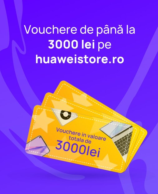 Huawei Store: Lansarea magazinului online aduce premii în vouchere și gadgeturi