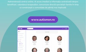 AutismON, platforma digitală pentru accesul copiilor cu autism la terapie