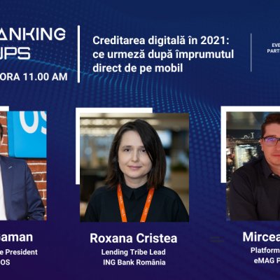 Future Banking Meetups: ING, Fintech OS și eMAG despre creditele digitale
