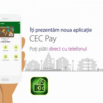 Clienții CEC Bank vor putea face transferuri cu numărul de telefon către orice bancă