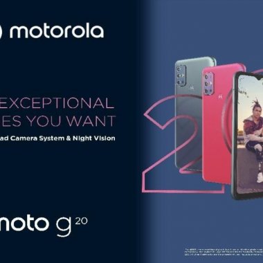 Motorola g20, lansat oficial: Cameră cvadruplă și ecran de 90Hz, preț competitiv