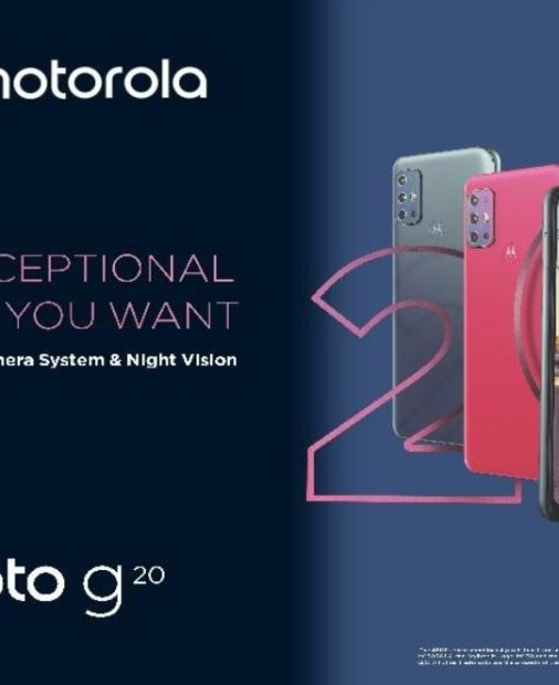 Motorola g20, lansat oficial: Cameră cvadruplă și ecran de 90Hz, preț competitiv