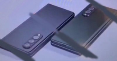 Primele imagini cu telefoanele pliabile Samsung: Z Fold 3 și Z Flip 3