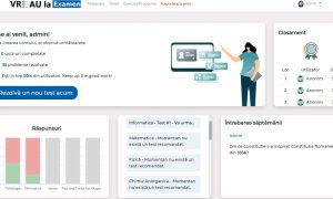 Teste pentru Evaluarea Națională și Bacalaureat, oferite gratuit pe platforma “Vreau La”