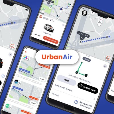 UrbanAir introduce servicii de sharing de la Pony și Teleport