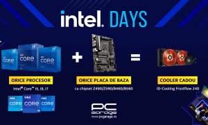 Cooler cadou pentru orice procesor Intel cumpărat alături de o placă de bază de la PCGarage