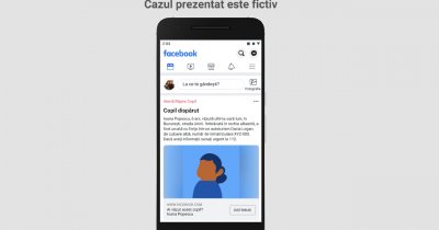 Facebook lansează un sistem de alertă pentru localizarea copiilor dispăruți