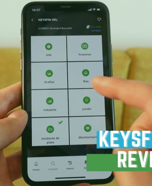 REVIEW KeysFinder, aplicația de unde afli totul despre partenerii de afaceri