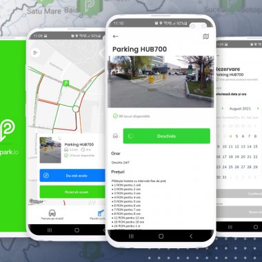 2park, aplicație de plată a parcării, a depășit 20.000 de utilizatori în România