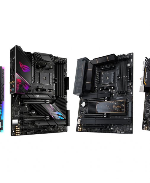ASUS a lansat patru plăci de bază noi cu chipset X570 cu răcire pasivă