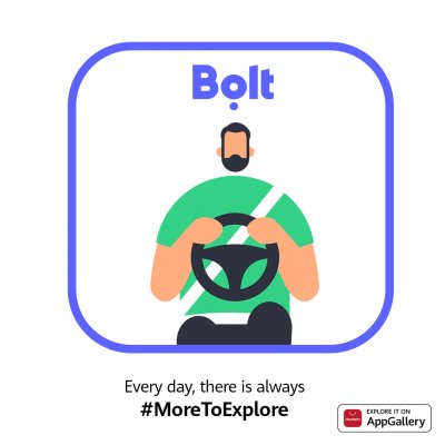 Huawei anunță disponibilitatea aplicației Bolt Driver în AppGallery