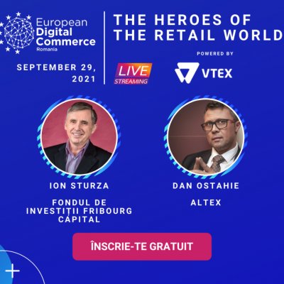Dan Ostahie, Ion Sturza, Alex Bratu, speakeri de la European Digital Commerce