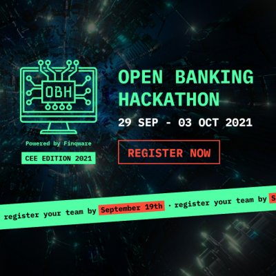 Open Banking Hackathon, prizes of 5,000 € in cash. Registrations are still open