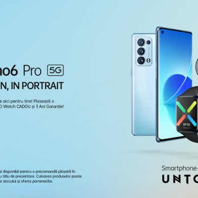 Oppo Reno 6 Pro și Reno 6, lansate oficial pe piața din România cu precomandă