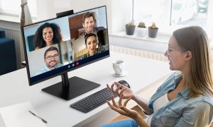 Samsung Webcam Monitor - display-ul pentru mediul de lucru hibrid