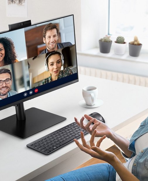 Samsung Webcam Monitor - display-ul pentru mediul de lucru hibrid