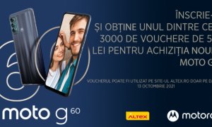 Motorola moto g60, lansare în România: Discount special de 500 de lei