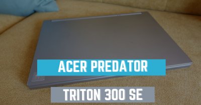 REVIEW Acer Predator Triton 300 SE, gaming cu parfum de corporatist