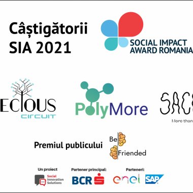 Echipele câștigătoare la Social Impact Award România - cum schimbă ele viitorul