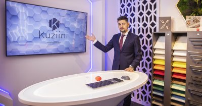 Kuziini: Un showroom de mobilă în care îți configurezi bucătăria 100% digital