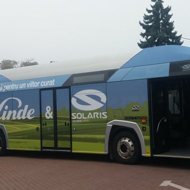 Transport verde: Teste cu autobuze cu hidrogen în 12 orașe din România