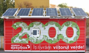 Sameday instalează lockere easybox alimentate de energie solară